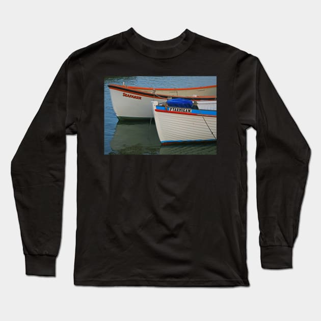 Morston Quay Long Sleeve T-Shirt by RedHillDigital